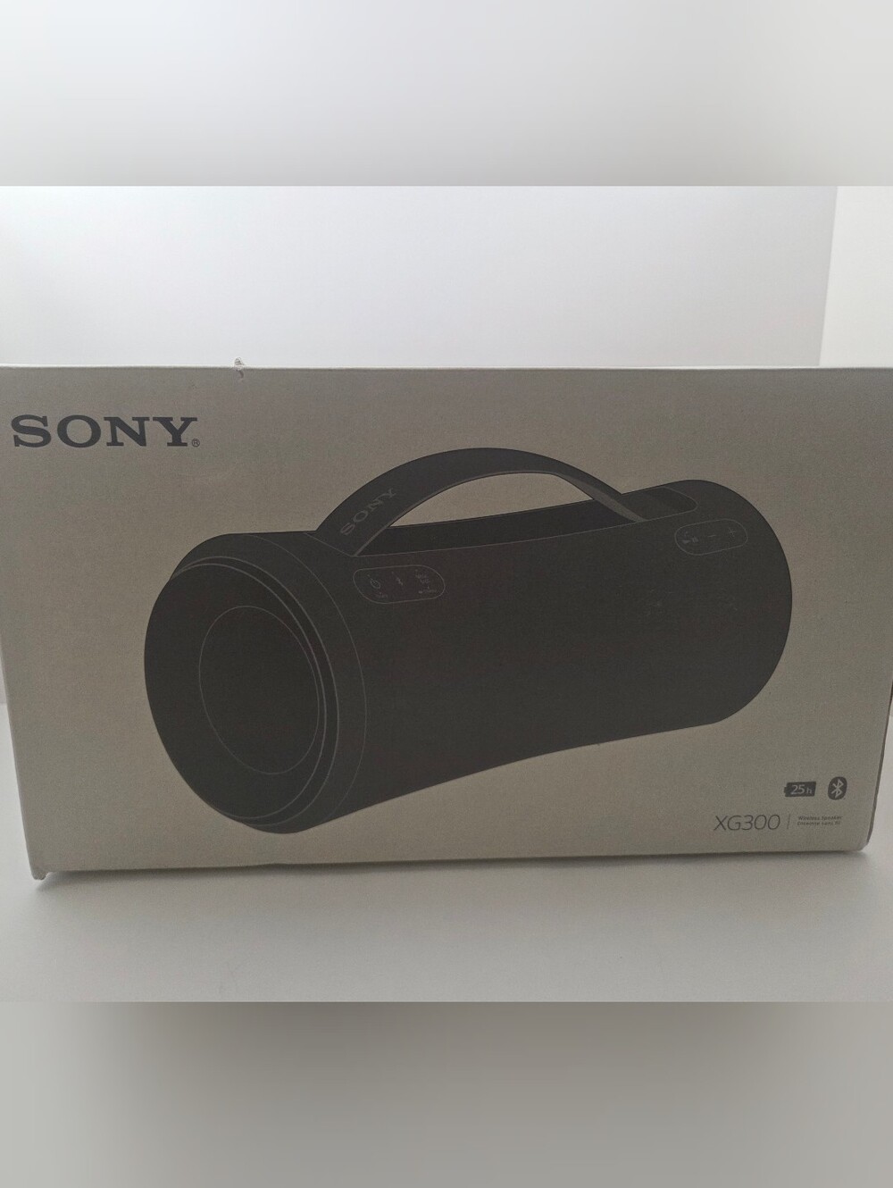 NWT Sony Black Portable Bluetooth Speaker XG300